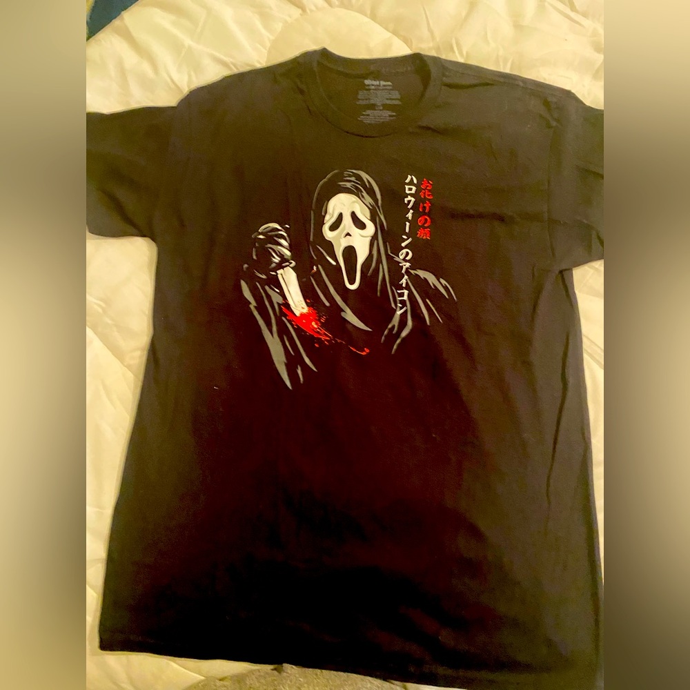 Scream ghost face shirt